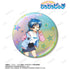 『ぴちぴちピッチ』ANGEL BLUEコラボ 描き下ろし 宝生 波音 75mmオーロラ缶バッジ ver.B