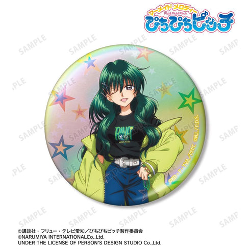 《Pichi Pichi Pitch》× ANGEL BLUE 联名 全新绘制 洞院莉娜 75mm极光徽章 ver.B