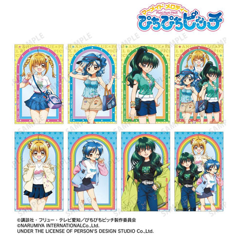 『ぴちぴちピッチ』ANGEL BLUEコラボ 描き下ろし トレーディングコンパクトクリアカード(単位/BOX)