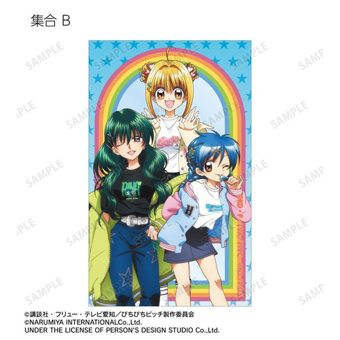 『ぴちぴちピッチ』ANGEL BLUEコラボ 描き下ろし トレーディングコンパクトクリアカード(単位/BOX)