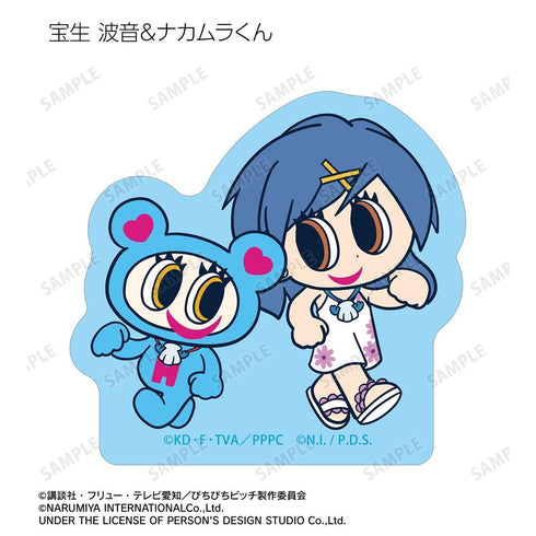 『ぴちぴちピッチ』ANGEL BLUEコラボ フレークシール