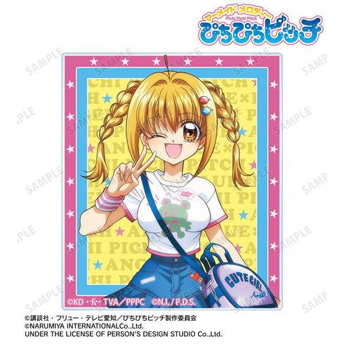 "Pichi Pichi Pitch" x ANGEL BLUE Collaboration: Original Illustration of Ruchia Nanami Acrylic Card Ver. A