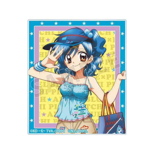 "Pichi Pichi Pitch" x ANGEL BLUE Collaboration: Original Illustration - Hanae Hōshō Acrylic Card Ver. A