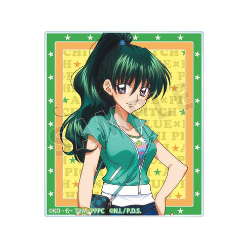 『ぴちぴちピッチ』ANGEL BLUEコラボ 描き下ろし 洞院 リナ アクリルカード ver.A