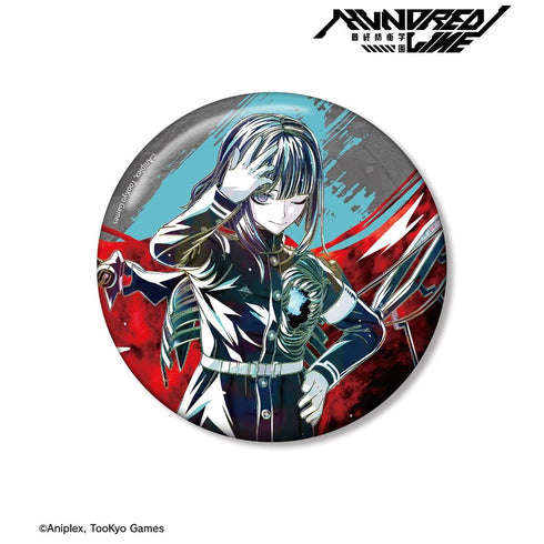 『HUNDRED LINE -最終防衛学園-』九十九今馬 Ani-Art 100mm缶バッジ