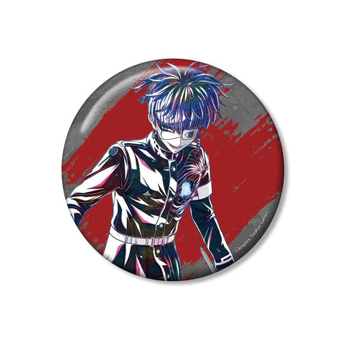 "HUNDRED LINE -Final Defense Academy-" Menage Yugami Ani-Art 100mm Pin Badge