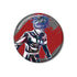 "HUNDRED LINE -Final Defense Academy-" Menage Yugami Ani-Art 100mm Pin Badge