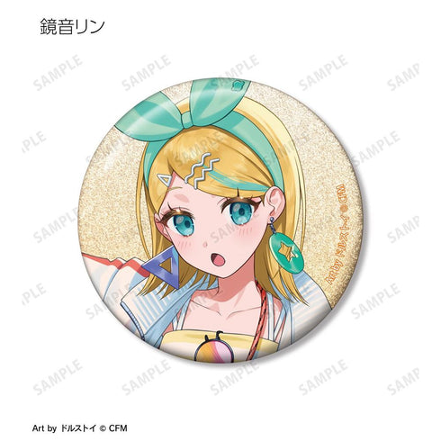 『初音ミク』描き下ろし シティポップver. Art by ドルストイ トレーディンググリッター缶バッジ(単位/BOX)