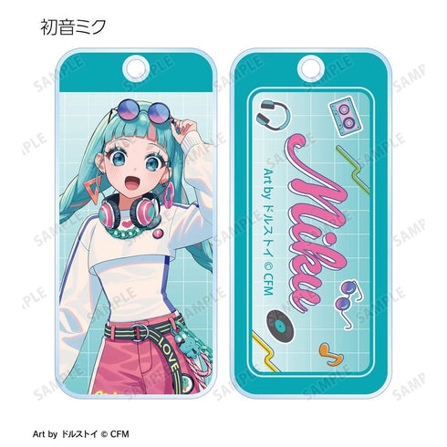 『初音ミク』描き下ろし シティポップver. Art by ドルストイ トレーディングアクリルキータグ(単位/BOX)