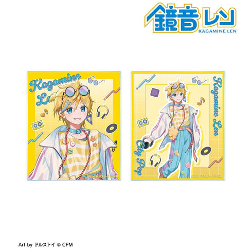 『初音ミク』描き下ろし 鏡音レン シティポップver. Art by ドルストイ アクリルカード2枚セット