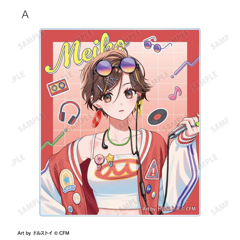 『初音ミク』描き下ろし MEIKO シティポップver. Art by ドルストイ アクリルカード2枚セット