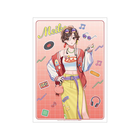 『初音ミク』描き下ろし MEIKO シティポップver. Art by ドルストイ A3マット加工ポスター