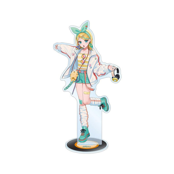 『初音ミク』描き下ろし 鏡音リン シティポップver. Art by ドルストイ BIGアクリルスタンド
