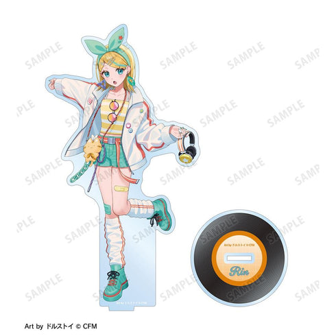 『初音ミク』描き下ろし 鏡音リン シティポップver. Art by ドルストイ BIGアクリルスタンド