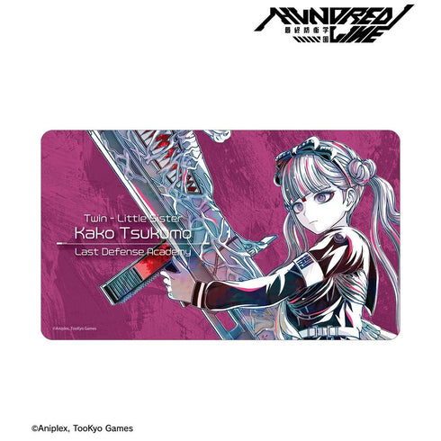 "HUNDRED LINE -The Last Defense Academy-" Kujuku Kako Ani-Art Multi-Purpose Desk Mat