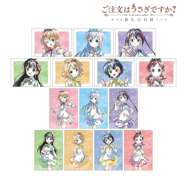 "Is the Order a Rabbit? BLOOM" Trading Ani-Art Series 2 Bromides (Sold by the box)