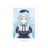 《非人教室的厭世教師》水月鏡花 Ani-Art aqua label A3 霧面加工海報