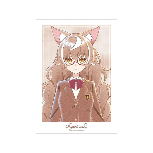 《非人教室的厭世教師》尾尾守一咲 Ani-Art aqua label A3 霧面加工海報