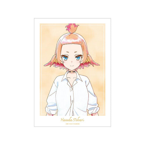 《非人教室的厭世教師》羽根田托巴里 Ani-Art aqua label A3 霧面加工海報