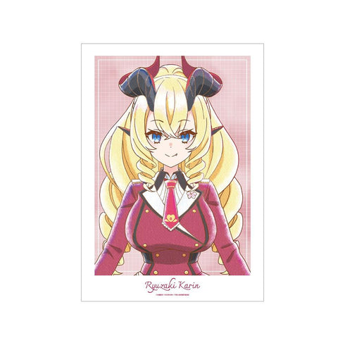 《異類教室的厭世教師》龍崎卡琳 Ani-Art aqua label A3 霧面加工海報