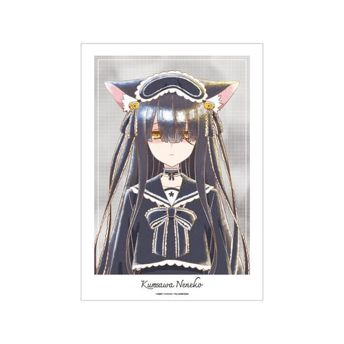 《非人教室的厭世教師》黑澤寧々子 Ani-Art aqua label A3 霧面加工海報