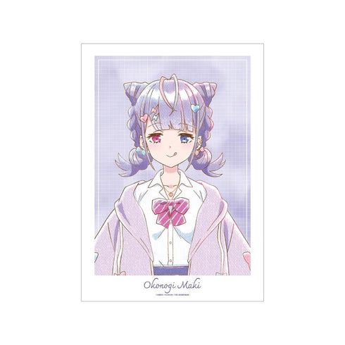 《非人教室的厭世教師》小此鬼真紀 Ani-Art aqua label A3 霧面加工海報