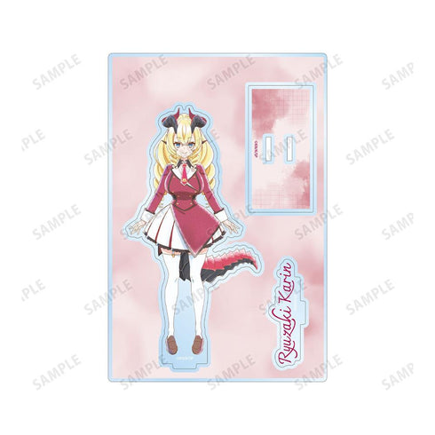 《非人教室的厭世教師》龍崎卡琳 Ani-Art aqua label 附配件大型亞克力立牌
