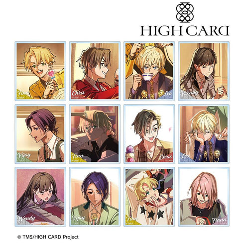 『HIGH CARD』トレーディング エンディングイラスト アクリルカード(単位/BOX)