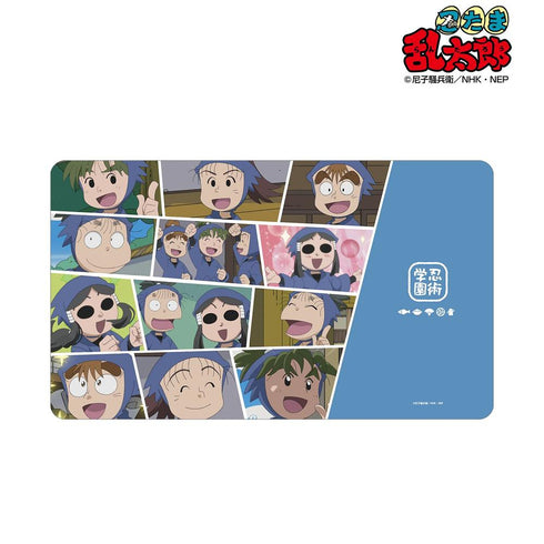 《忍者小丸子》二年級生集合 場景圖多功能桌墊