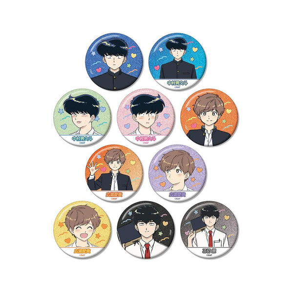 "Go for It, Nakamura-kun!!" Trading Glitter Pin Badges (Sold by the box)