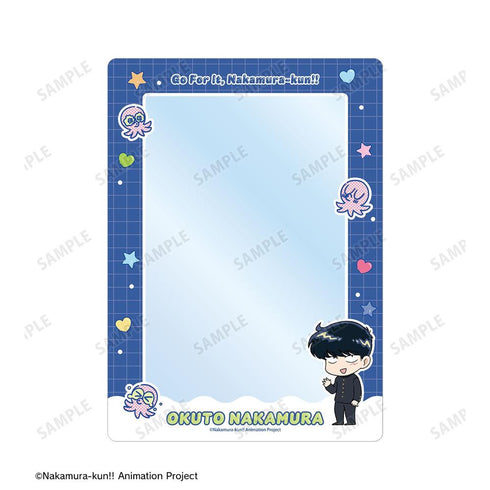 "Go for It, Nakamura-kun!!" Nakamura Okuto Mini Character A5 Rigid Card Case & A5 Scene Illustration Card Set