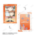 "Go for It, Nakamura-kun!!" Aki Hirose Mini Character A5 Rigid Card Case & A5 Scene Illustration Card Set