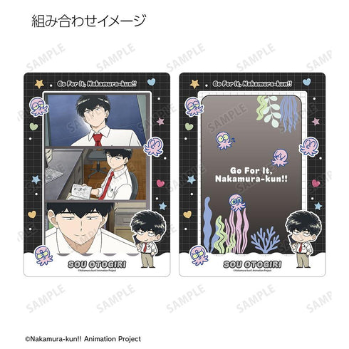 "Go for It, Nakamura-kun!!" by So Otokiri: Mini Character A5 Rigid Card Case & A5 Scene Illustration Card Set