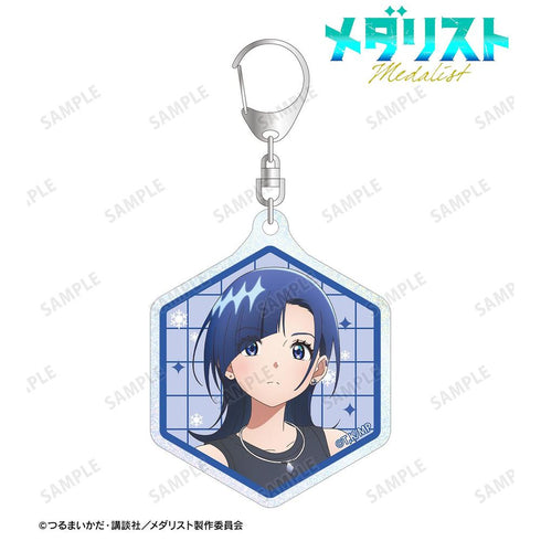 『メダリスト』岡崎いるか グリッターアクリルキーホルダー【202608再販】