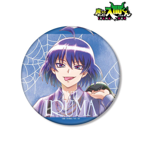 《魔入了!入間君》全新繪製 惡入間 黑色系造型版 Ani-Art aqua label 大尺寸徽章