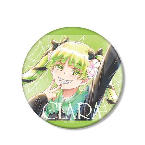 《魔入了!入間君》全新繪製 瓦拉克・克拉拉 黑色系造型版 Ani-Art aqua label 大尺寸徽章