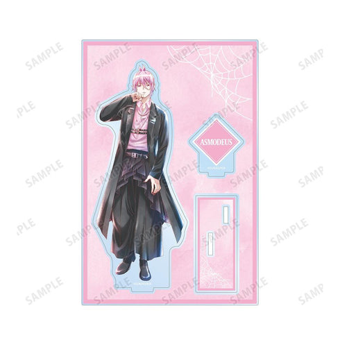 《魔入了!入間君》全新繪製 阿斯莫德·愛麗絲 黑色系版本 Ani-Art aqua label 附配件大型亞克力立牌