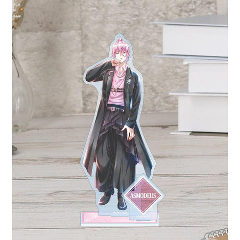 《魔入了!入間君》全新繪製 阿斯莫德·愛麗絲 黑色系版本 Ani-Art aqua label 附配件大型亞克力立牌