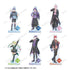 《魔入了!入間君》全新繪製 納貝里烏斯・卡雷戈 黑色造型版 Ani-Art aqua label 附配件大型亞克力立牌