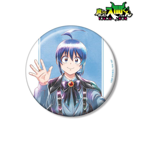 『魔入りました!入間くん』描き下ろし 鈴木入間 ブラックコーデver. Ani-Art aqua label 100mm缶バッジ