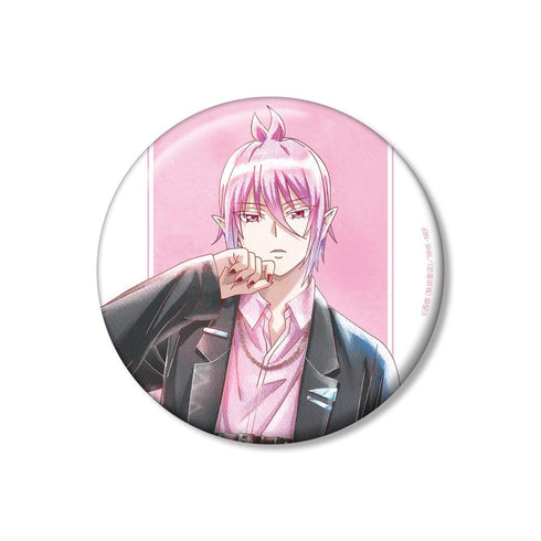 『魔入りました!入間くん』描き下ろし アスモデウス・アリス ブラックコーデver. Ani-Art aqua label 100mm缶バッジ