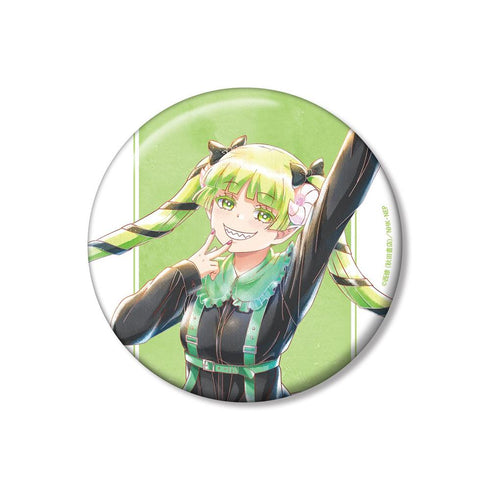 《魔入了!入間君》全新繪製 瓦拉克・克拉拉 黑色系造型版 Ani-Art aqua label 100mm 徽章