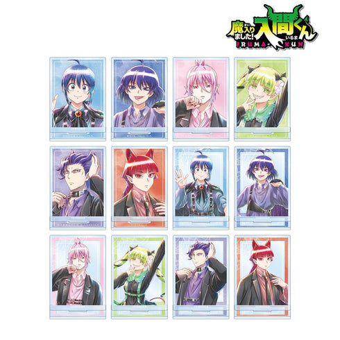 《魔入了!入間君》全新繪製 黑色系造型版 Ani-Art aqua label 亞克力立牌(單位/盒)