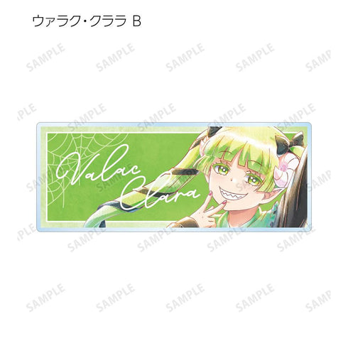 《魔入了!入間君》全新繪製 黑色系造型版 Ani-Art aqua label 壓克力名牌(單位/盒)
