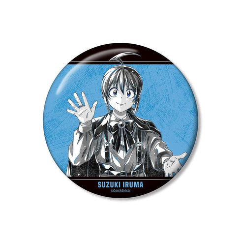 《魔入了!入間君》全新繪製 鈴木入間 黑色系造型版 Ani-Art BLACK LABEL 100mm 徽章
