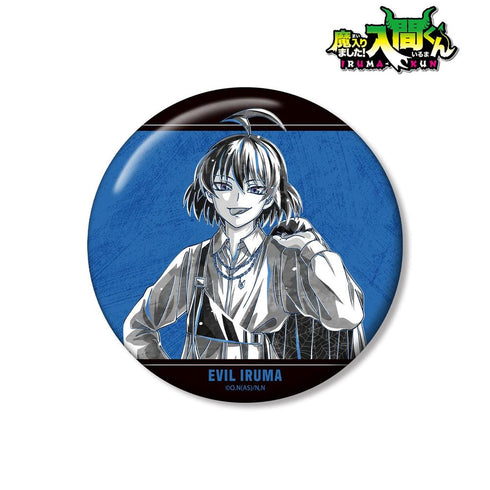 《魔入了!入間君》全新繪製 惡入間 黑色系造型版 Ani-Art BLACK LABEL 100mm 徽章