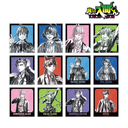 《魔入了!入間君》全新繪製 黑色系造型版 Ani-Art BLACK LABEL 亞克力卡(單位/盒)