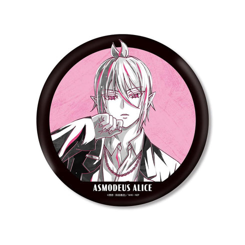 《魔入了!入間君》全新繪製 阿斯莫德·愛麗絲 黑色造型版 Ani-Art BLACK LABEL 大尺寸徽章