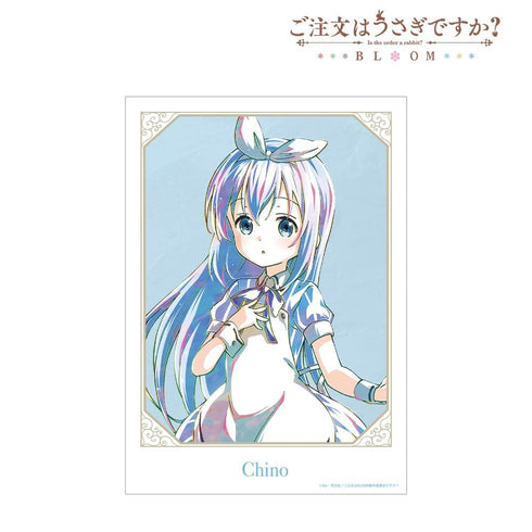 "Is the Order a Rabbit? BLOOM" Chino Ani-Art Series Vol. 2 A3 Matte-Finish Poster