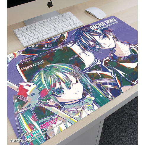 『初音ミク GTプロジェクト』レーシングミク 2025Ver. Ani-Art 第3弾 マルチデスクマット ver.A
